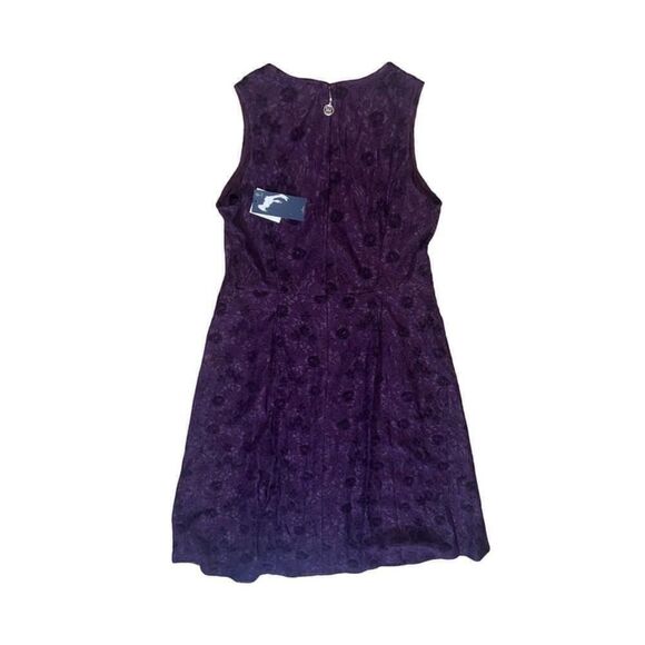 Women's Tommy Hilfiger Purple Lace Dress Size 10 - Picture 8 of 8